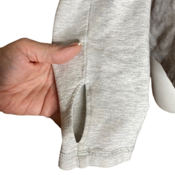 Lucy Gray Cowl Neck Hoodie in Heathered Gray Size Small - Picture 3 of 7